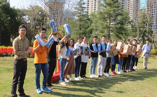 中非经贸港举办第一届趣味运动会，妙趣横生，气氛嗨翻天