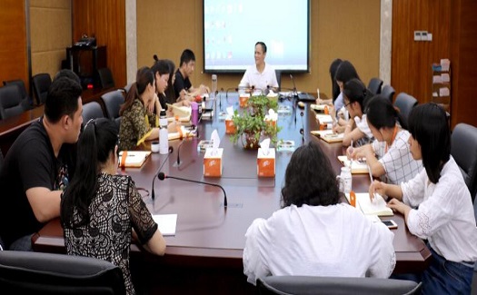 洪和胜为中非经贸港新员工作企业文化培训