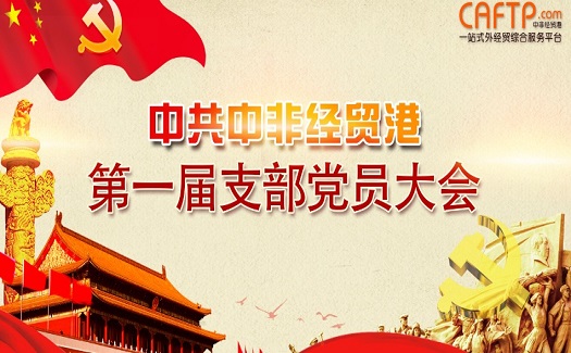 中非经贸港终于有党组织了！