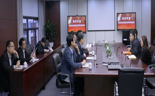 潍坊综保区调研中非经贸港