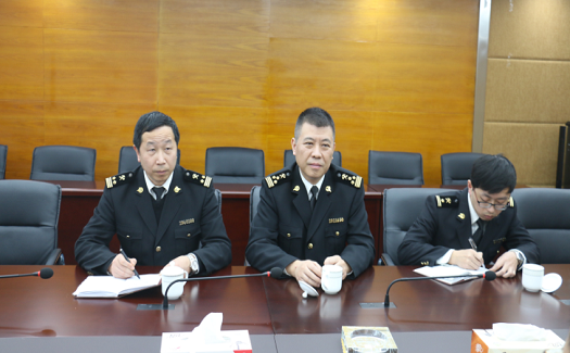台州海关副关长徐文武领导一行调研中非经贸港