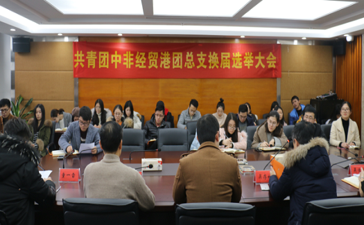 生力军迸发青春力量 | 中非经贸港召开共青团中非经贸港团总支换届选举大会