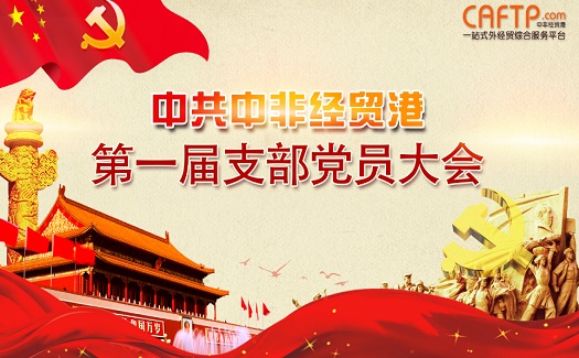 中非经贸港党支部书记朱聃为党员上党课：加强党建工作 助推企业发展